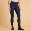 FOUGANZA Women's Horse Riding Light Leggings - 100 Blue