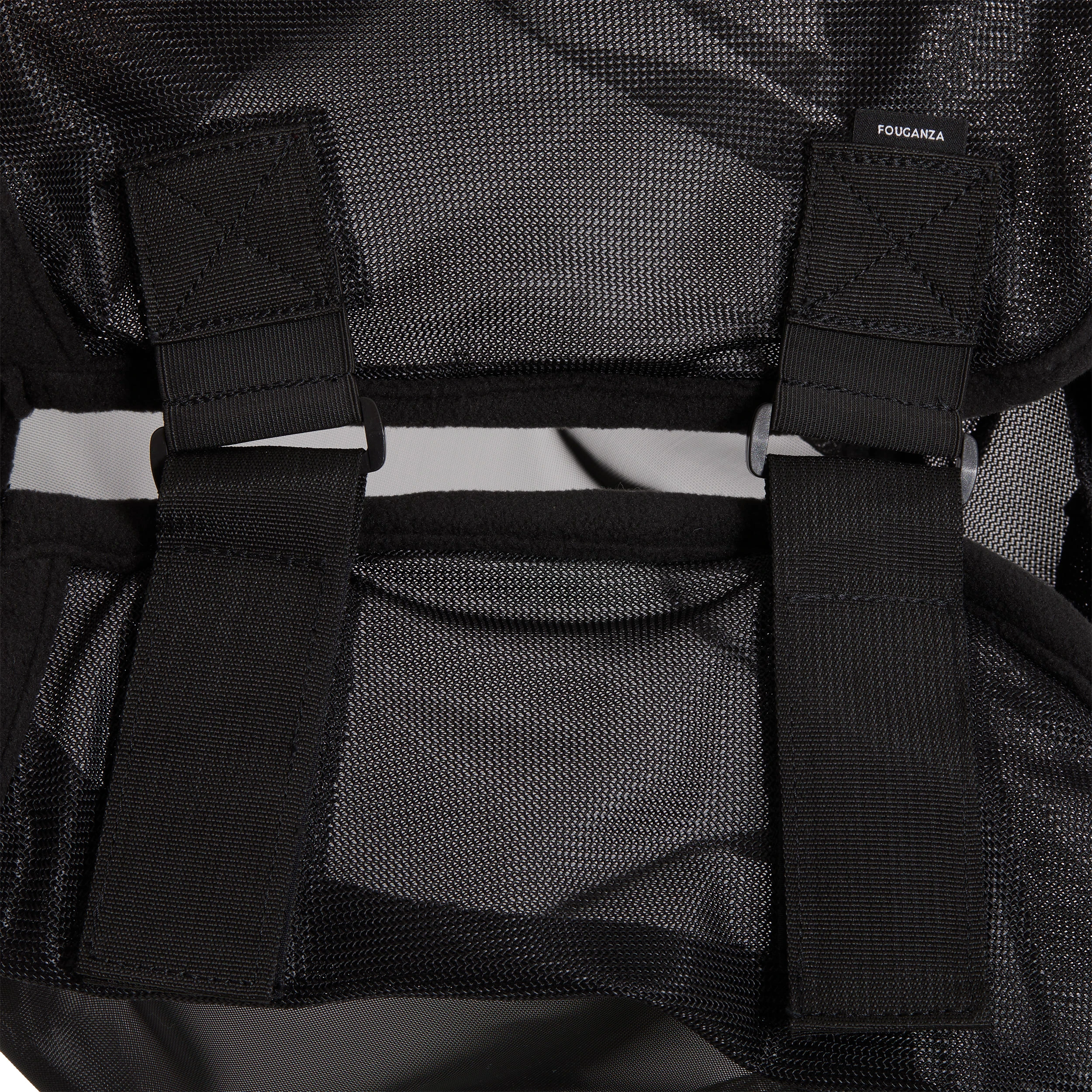 FOUGANZA 500 Horse Fly Mask - Black - Image 5