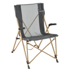 Quechua Folding Camping Chairs - Black