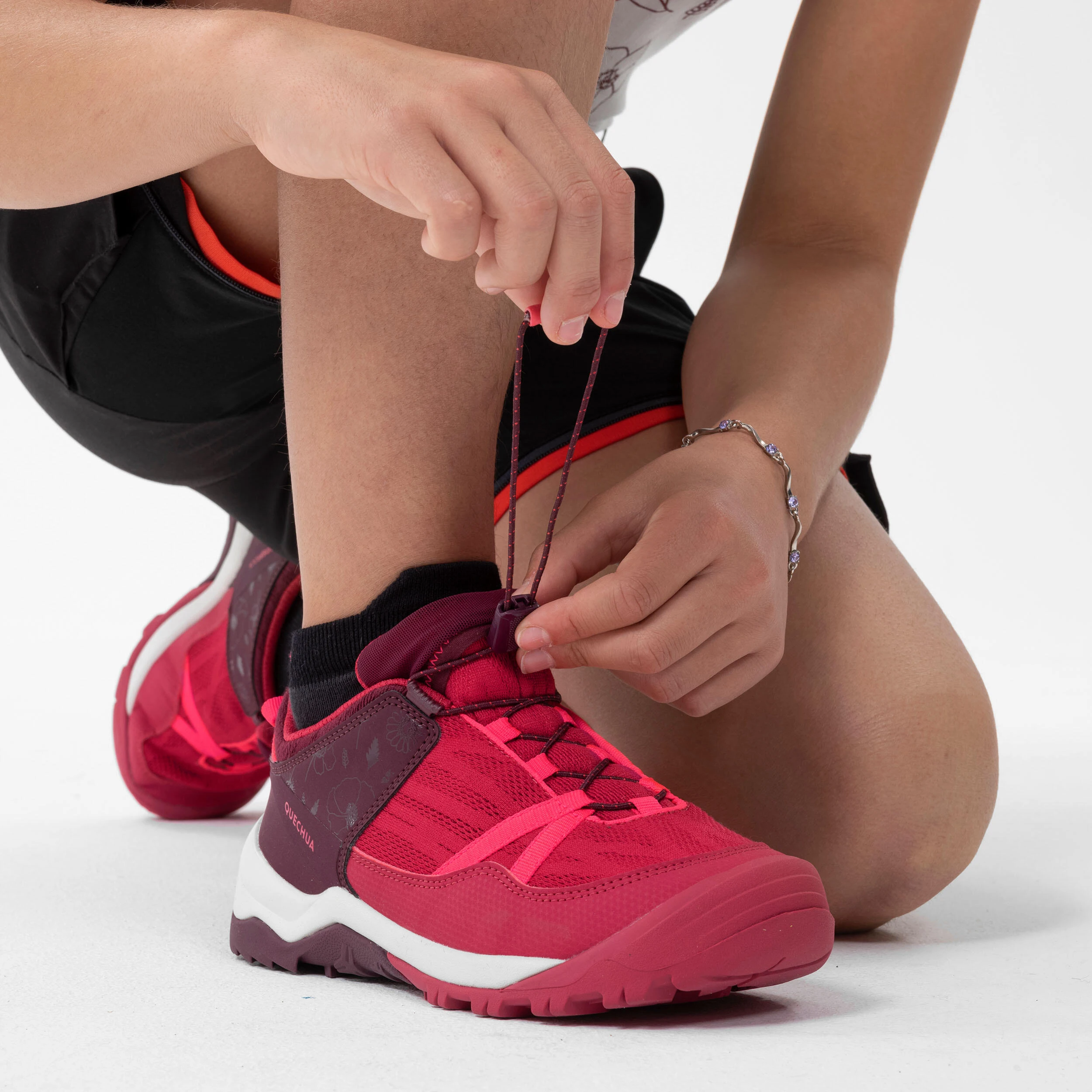 Quechua Crossrock Hiking Shoes Quick-lacing – Kids - Image 6