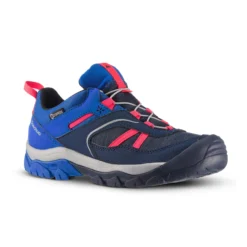 Quechua Crossrock Waterproof Laced Hiking Shoes - Kids