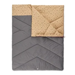 Quechua Double Sleeping Bag 3°C To 10°C - Arpenaz Grey