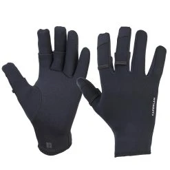 CAPERLAN Fishing Neoprene Gloves Thermo With Three Opening Fingers 1 Mm - 500 Black