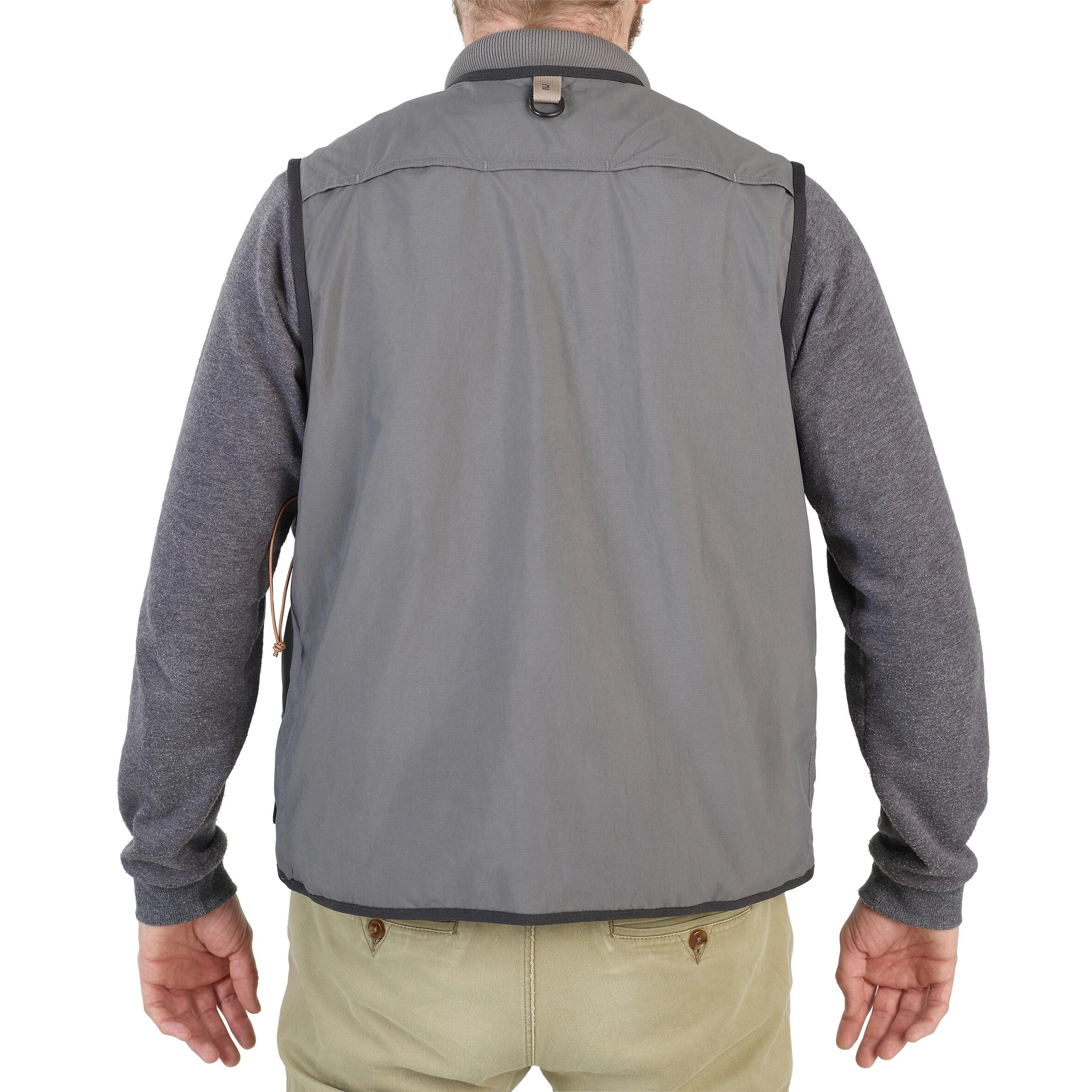 CAPERLAN Fishing Vest - 500 Grey - Image 3
