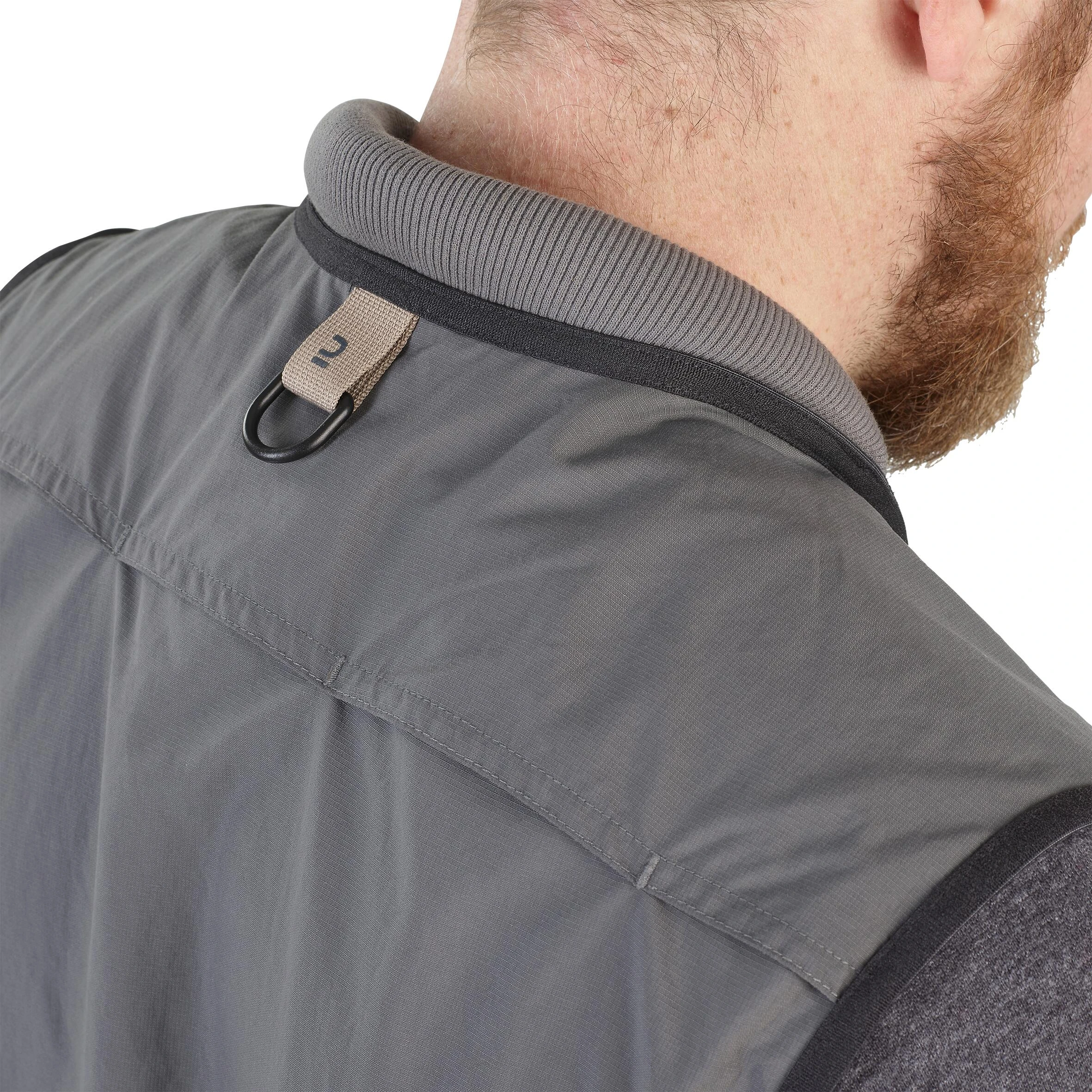 CAPERLAN Fishing Vest - 500 Grey - Image 9