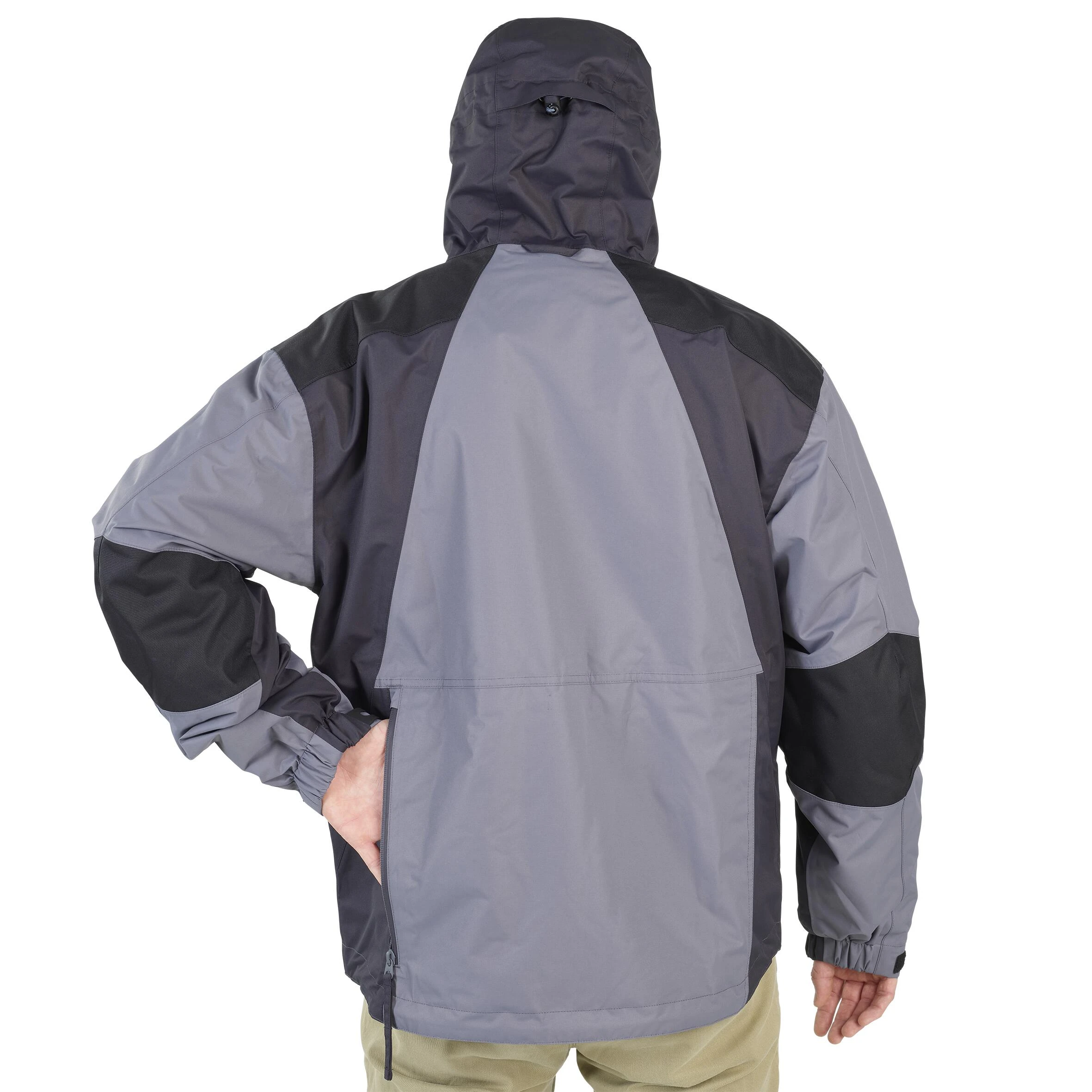 CAPERLAN Fishing Waterproof Jacket - 500 Grey - Image 3