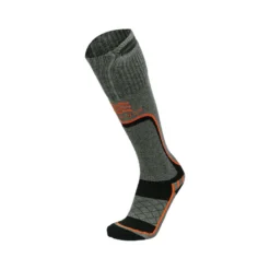 Mobile Warming Hiking Bluetooth Heated Socks - Merino Grey