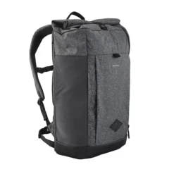 Quechua Hiking Backpack 32 L - NH 500 Grey/Black