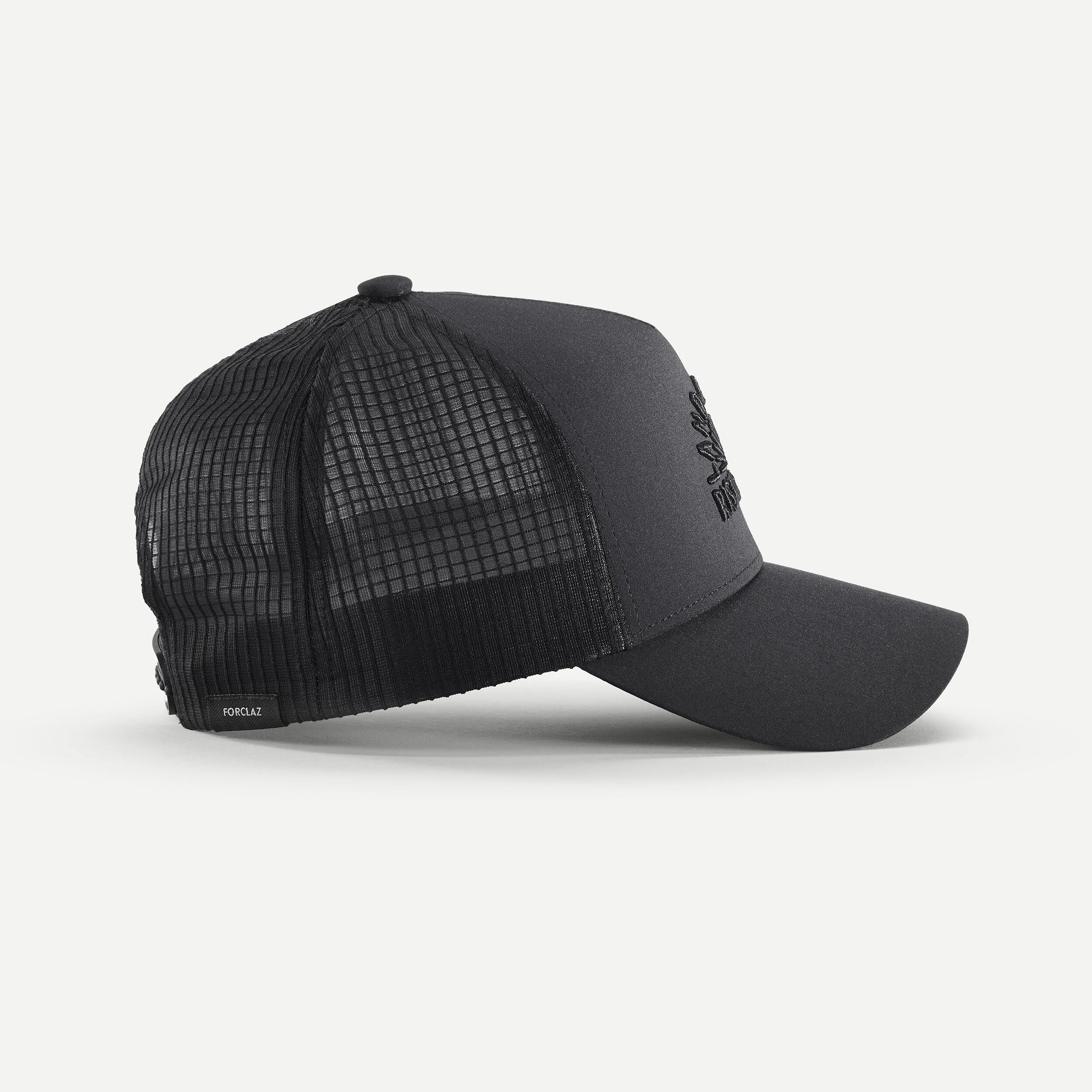 Forclaz Hiking Trucker Cap - Travel 500 Black - Image 2