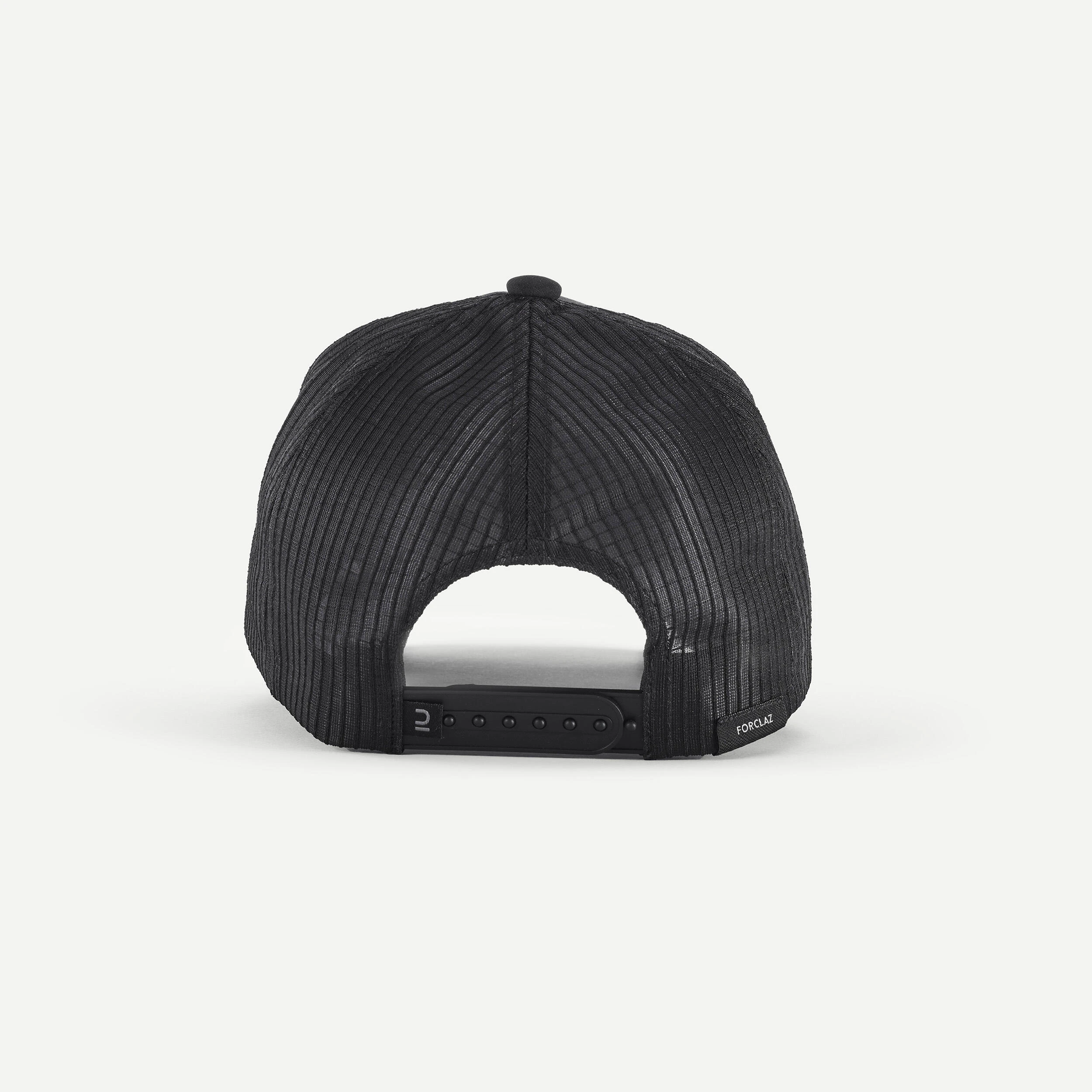 Forclaz Hiking Trucker Cap - Travel 500 Black - Image 3
