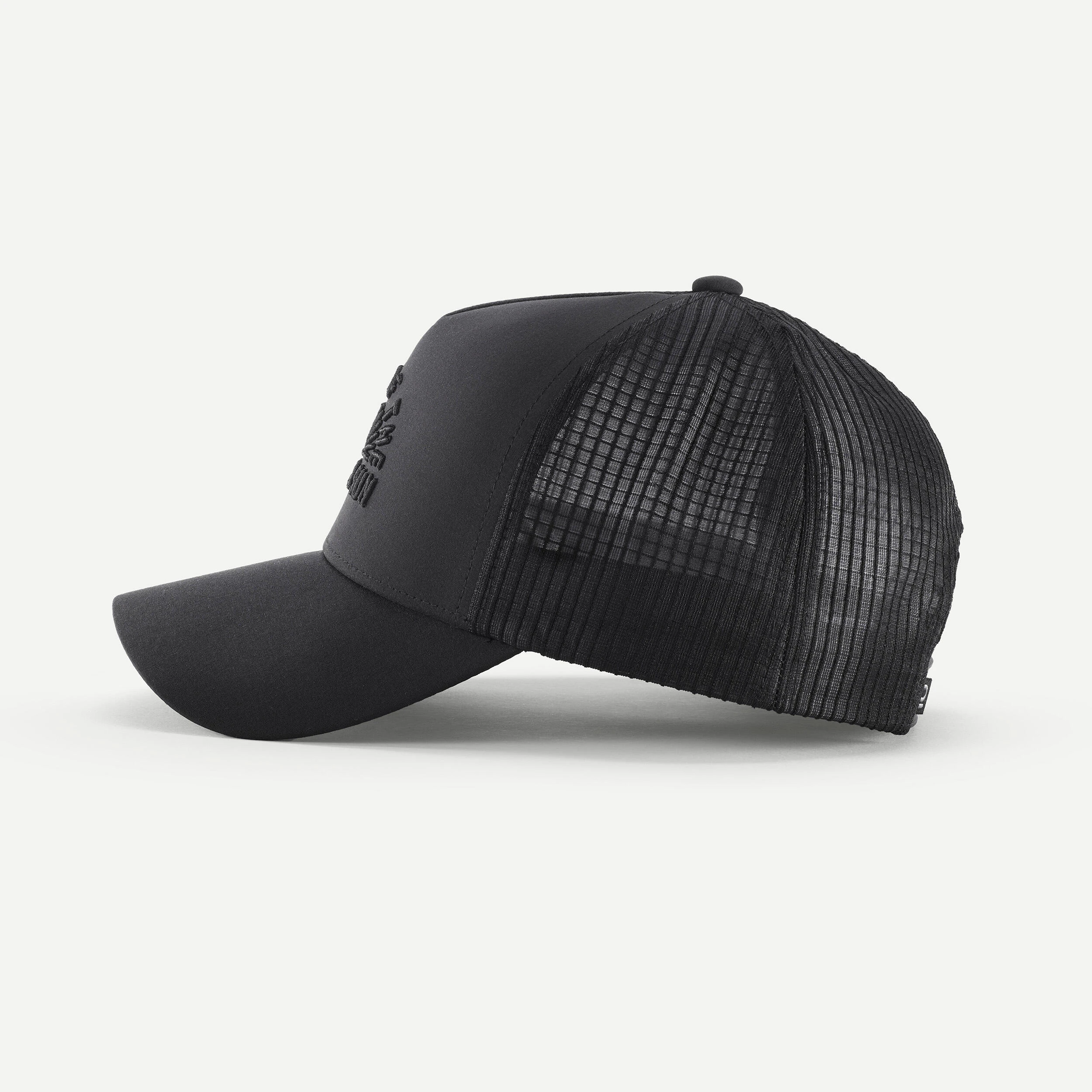 Forclaz Hiking Trucker Cap - Travel 500 Black - Image 4