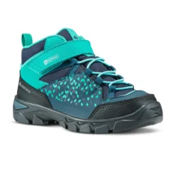 Quechua Kid's Hiking Shoes - MH120 Blue