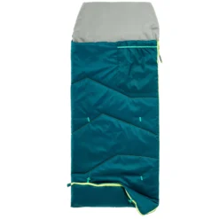 Quechua Kids’ Camping Sleeping Bag - MH 100 Blue