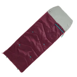 Quechua Kids’ Camping Sleeping Bag - MH 100 Purple