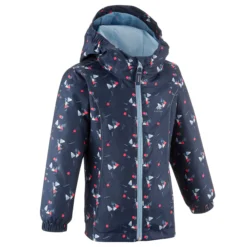 Quechua Kids’ Hiking Jacket - MH 500 Navy Blue