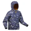 Quechua Kids’ Hiking Waterproof Jacket - SH 100 Blue