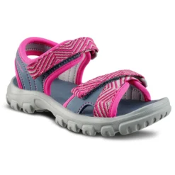 Quechua Kids' Hiking Sandals - MH 100 Pink
