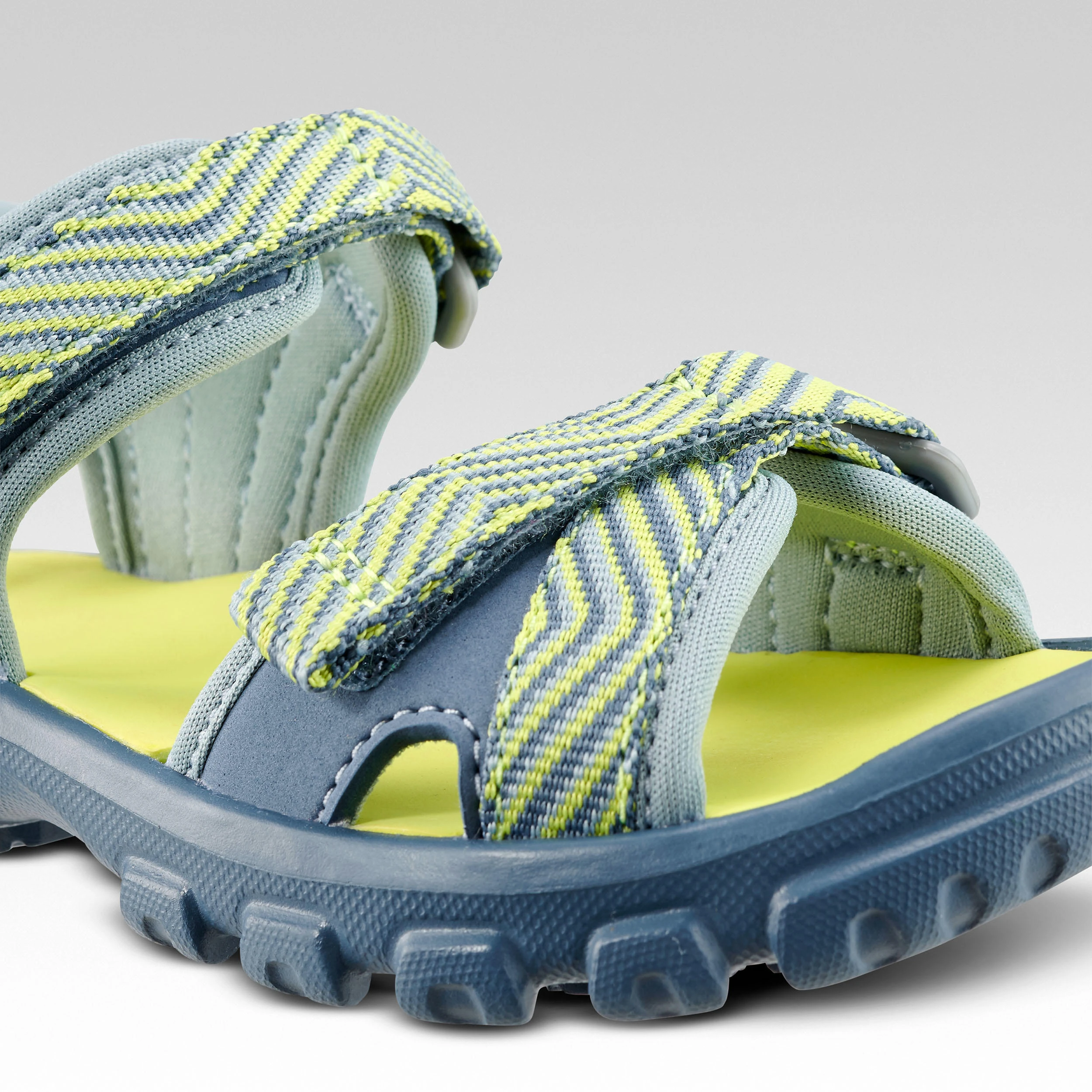 Quechua Kids' Hiking Sandals - MH 100 Yellow - Image 7