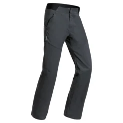 Quechua Kids’ Hiking Softshell Pants – MH 550 Black