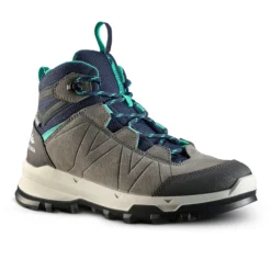 Quechua Kids' Waterproof Hiking Boots - MH 500 Blue