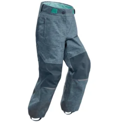 Quechua Kids’ Winter Hiking Pants – SH 500 U-Warm Green