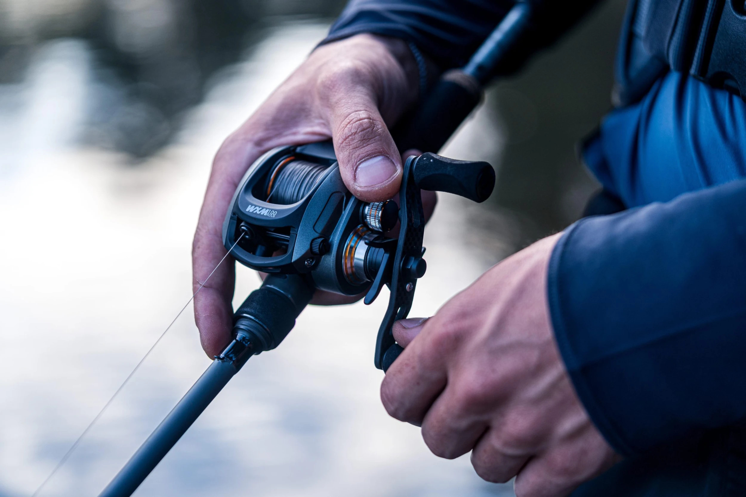 CAPERLAN Lure Fishing Casting Reels Left Crank - WXM 100 RC - Image 5