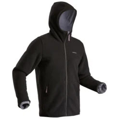 Quechua Men’s Hiking Fleece Jacket - SH 500 Black