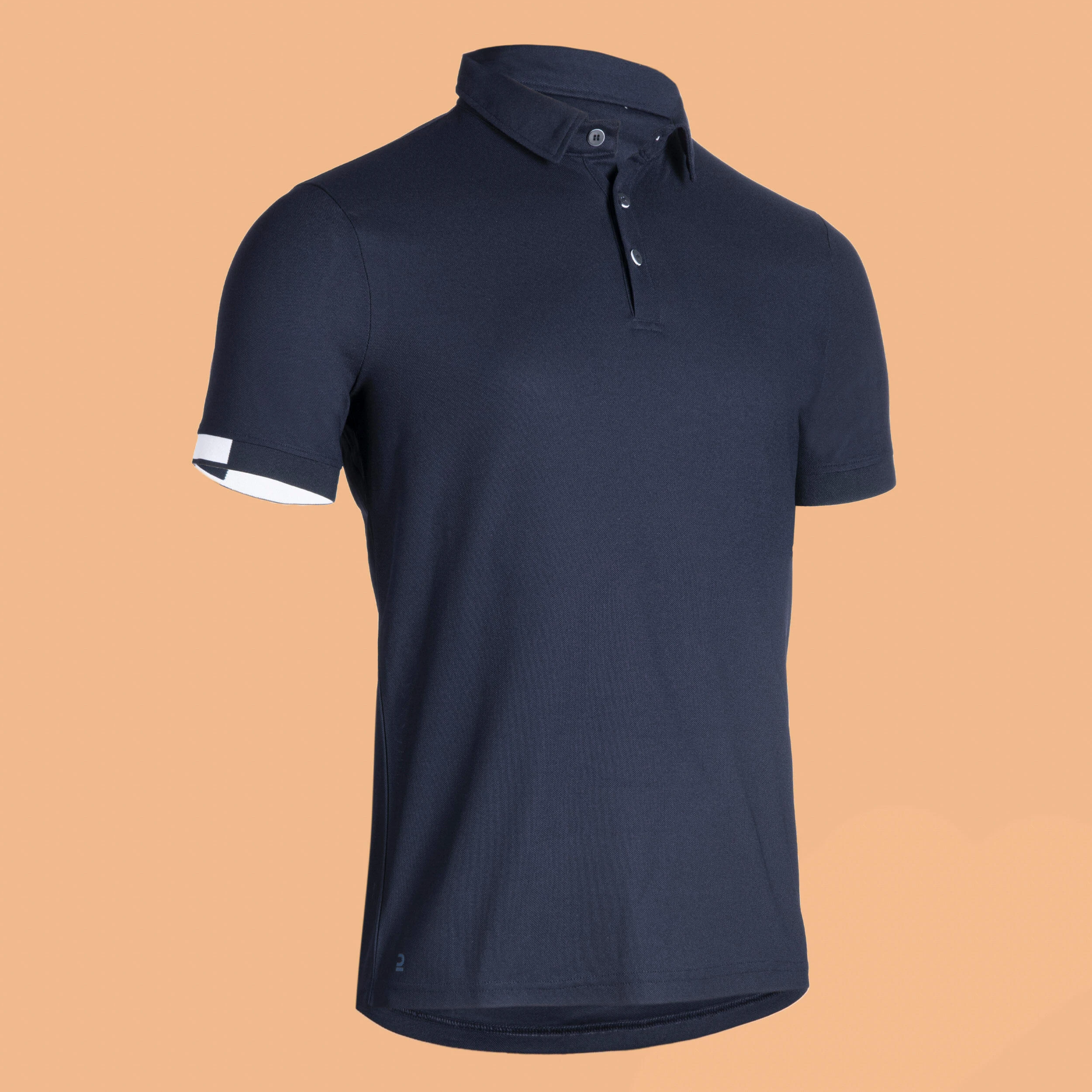 FOUGANZA Men's Horse Riding Polo Shirt – Blue - Image 8