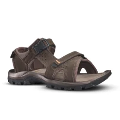 Quechua Men's Leather Hiking Sandals NH120