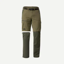 Forclaz Men’s Hiking Convertible Pants - MT 500 Khaki
