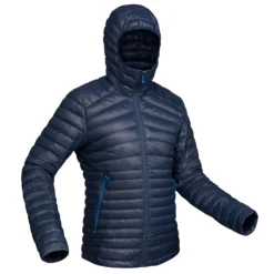 Forclaz Men’s Hiking Down Jacket – MT 100 Navy