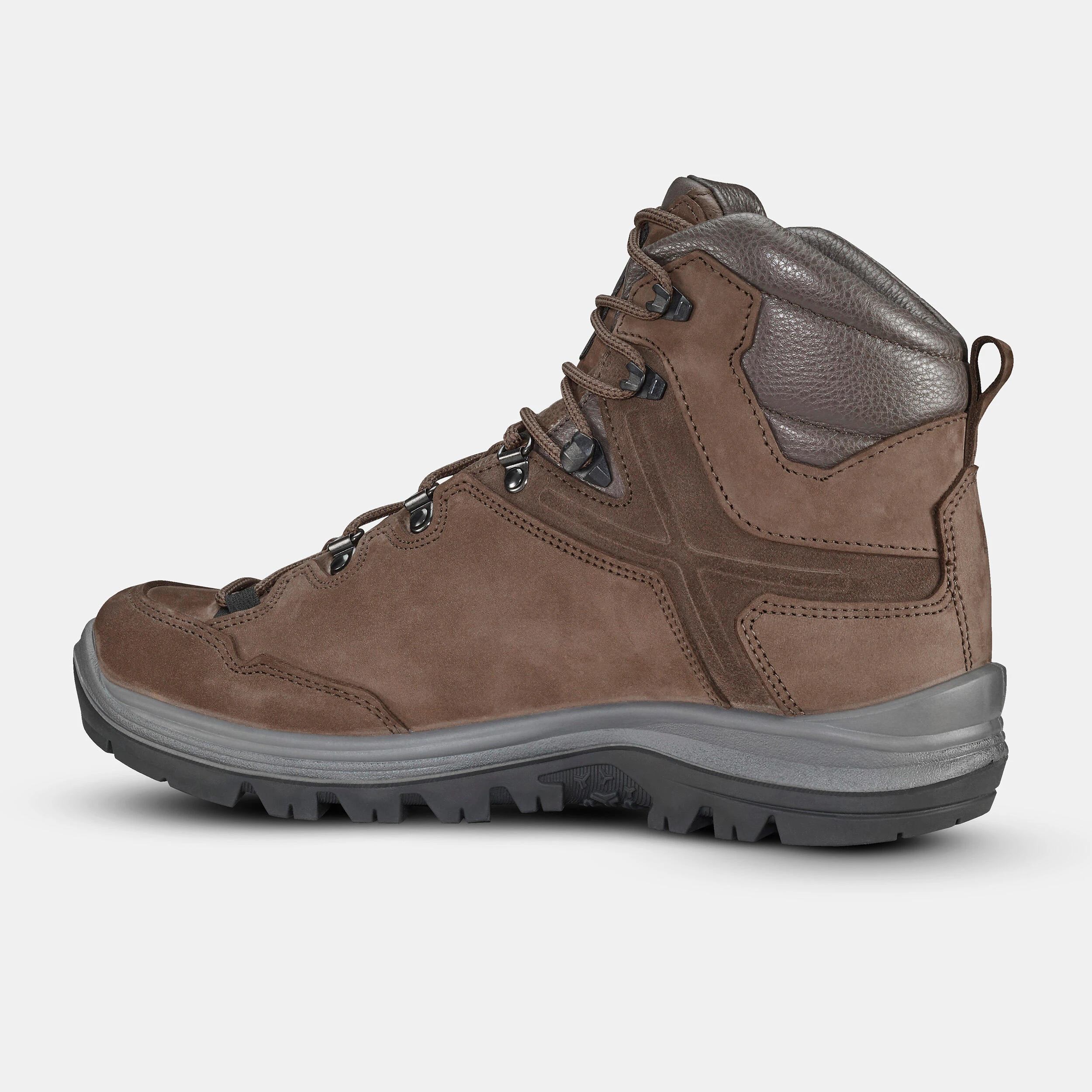 Forclaz Men’s Hiking Leather Boots – MT 500 - Image 2