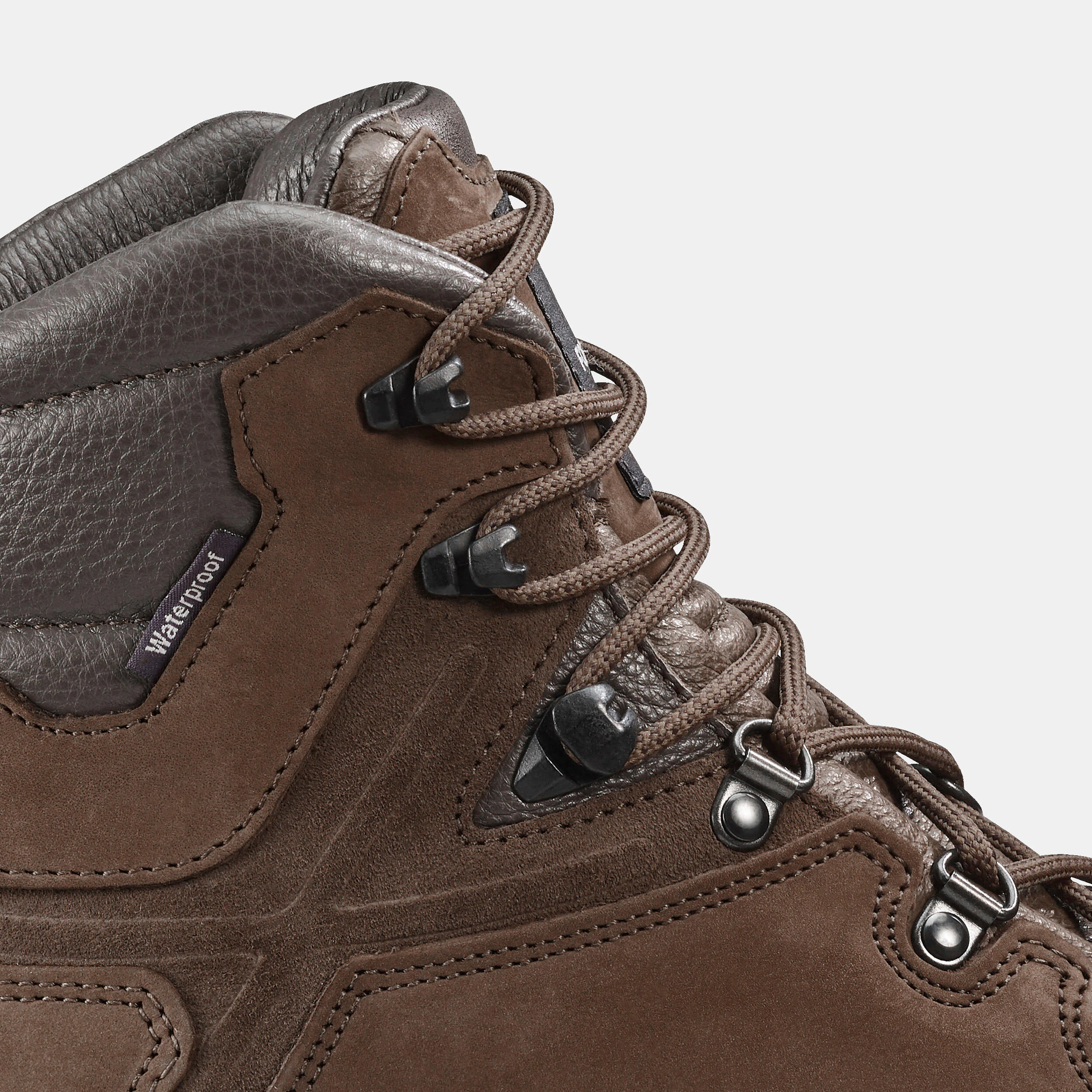 Forclaz Men’s Hiking Leather Boots – MT 500 - Image 5