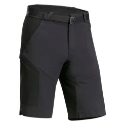 Quechua Men’s Hiking Shorts - MH 500 Black