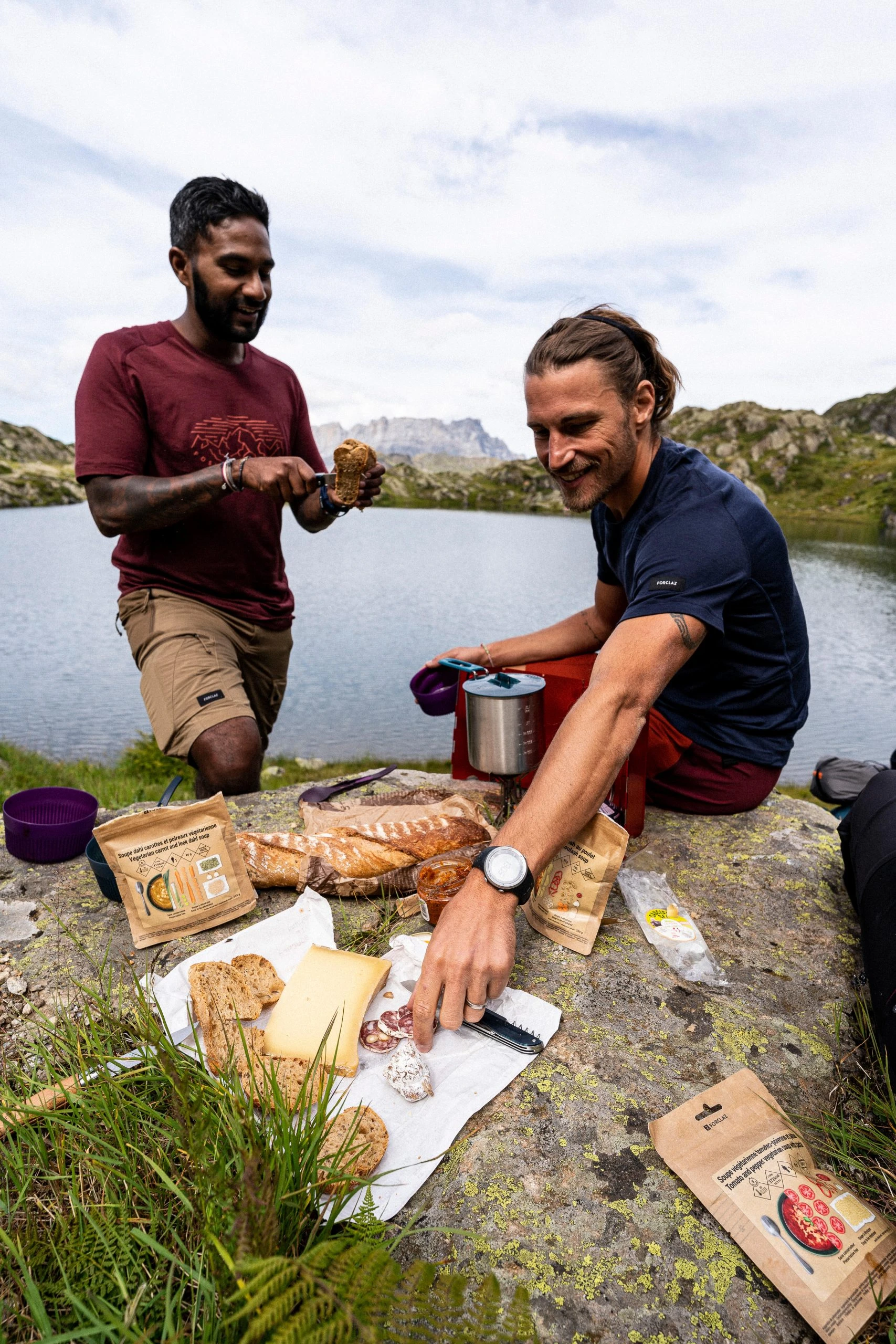 Forclaz Men’s Hiking Shorts - MT 500 Brown - Image 7