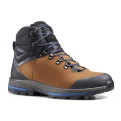 Forclaz Men’s Leather Hiking Boots – MT 100