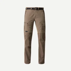 Forclaz Men’s Mountain Hiking Pants - MT 500 Brown