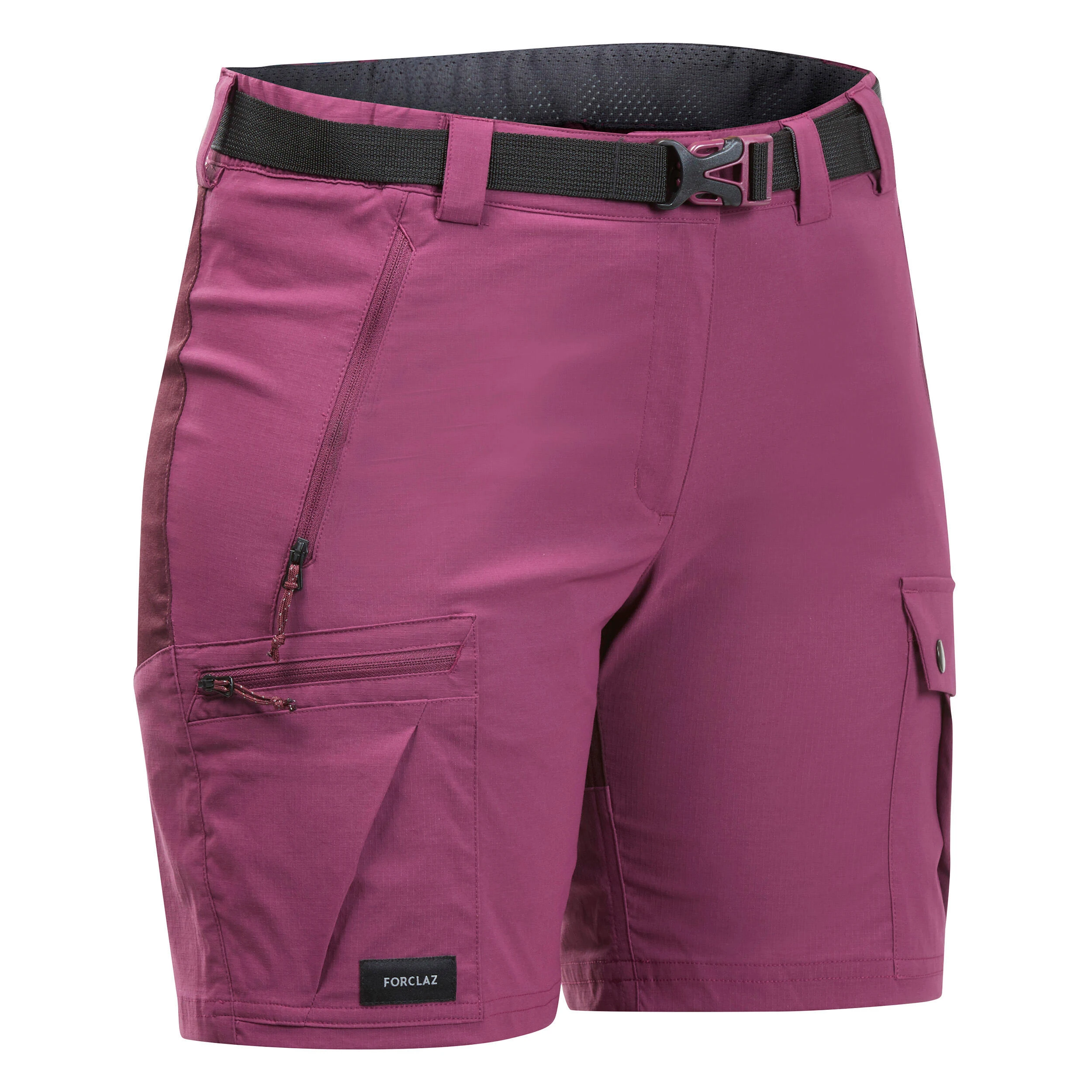 Forclaz Women's Hiking Shorts - MT 500 Purple