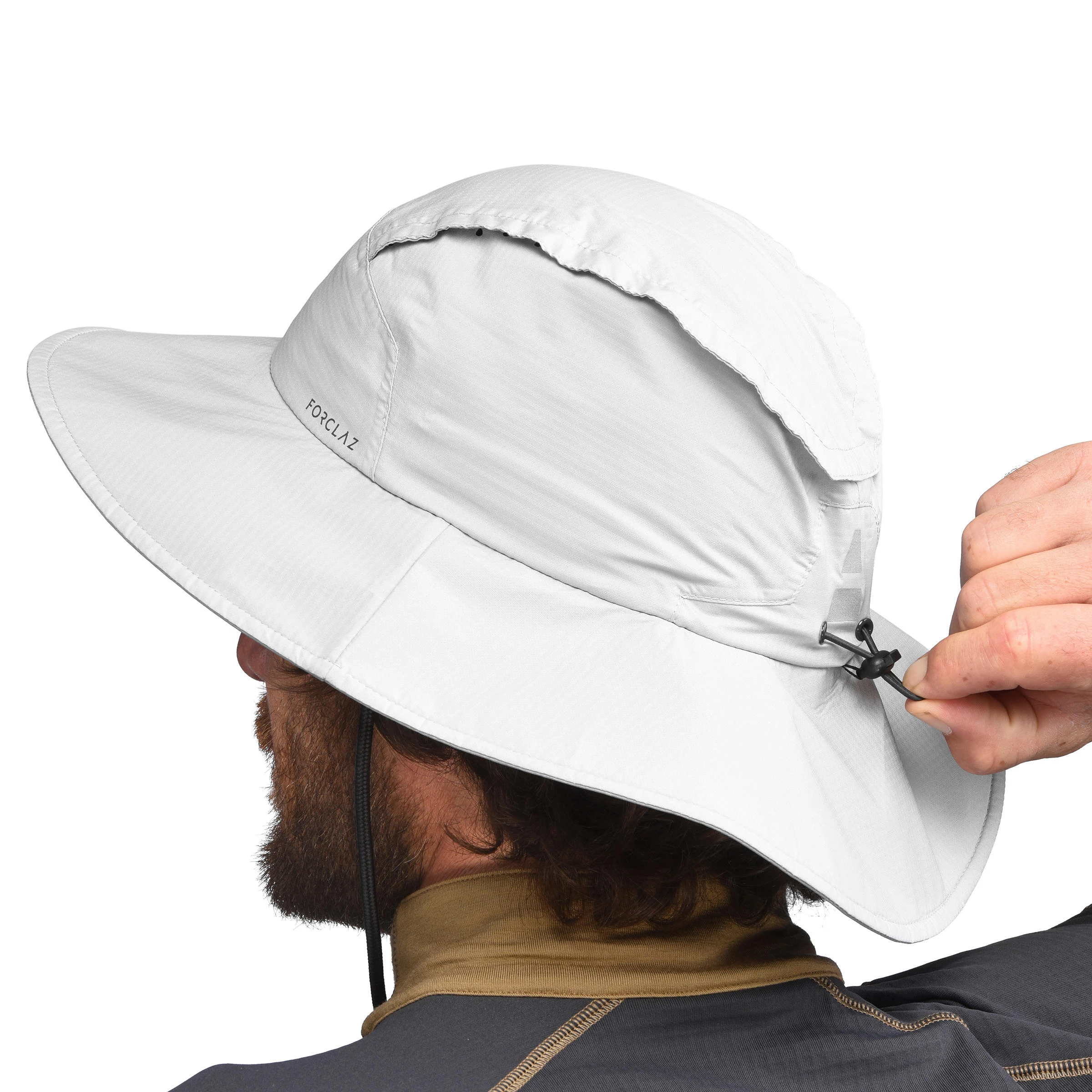 Forclaz Hiking Waterproof Hat - MT 900 White - Image 6