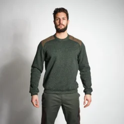 SOLOGNAC Men's Sweater - 500 Green