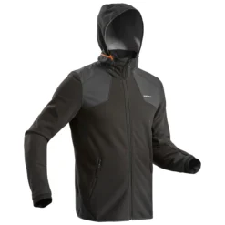 Quechua Men’s Hiking Fleece Jacket – SH 500 Black