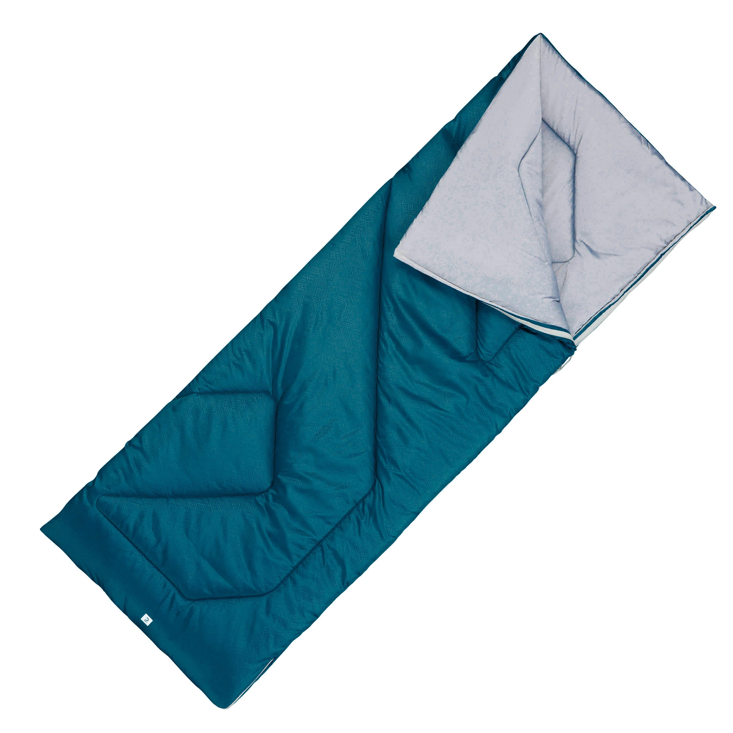 Quechua Sleeping Bag 5°C To 10°C - Arpenaz 10º New Zip Turquoise