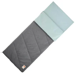 Quechua Sleeping Bag Cotton 20°C - Grey
