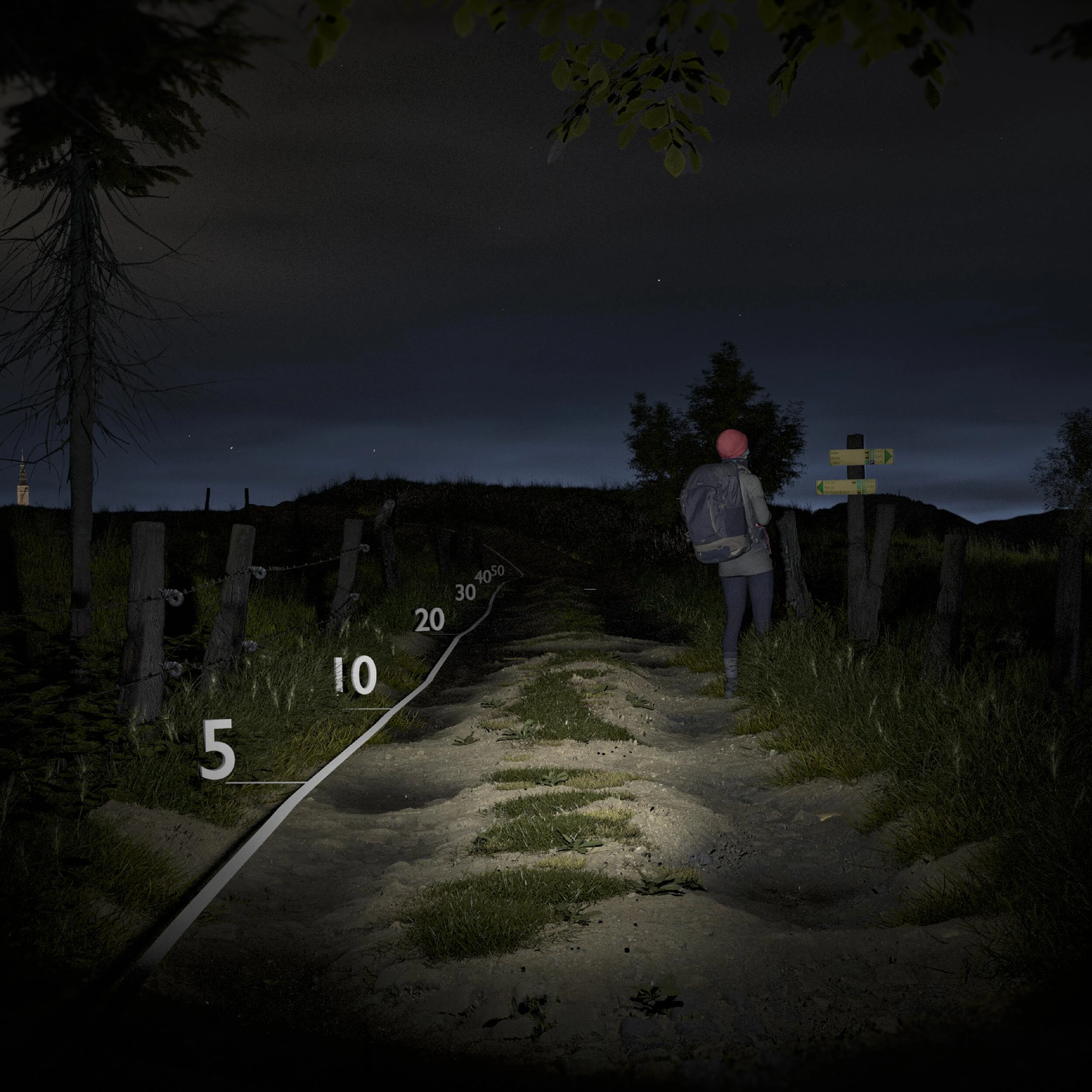 Forclaz TL 100 Hiking Battery-powered Flashlight 100 Lm - Image 3