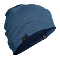Forclaz Merino Wool Hat - Trek 500 Blue