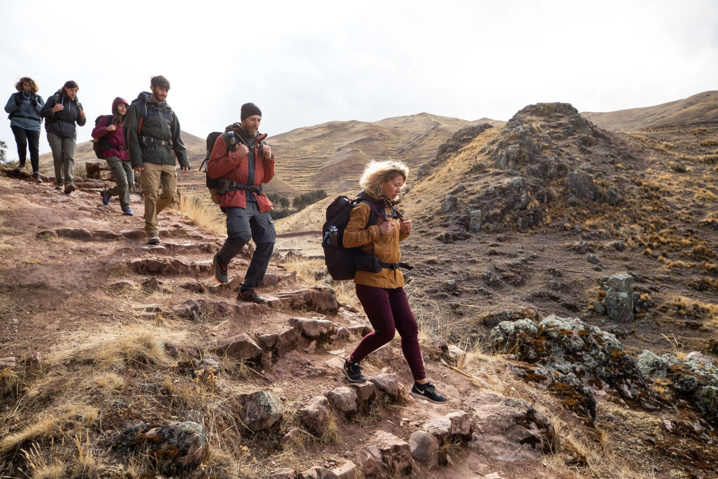 Forclaz Merino Wool Hat - Trek 500 Black - Image 8