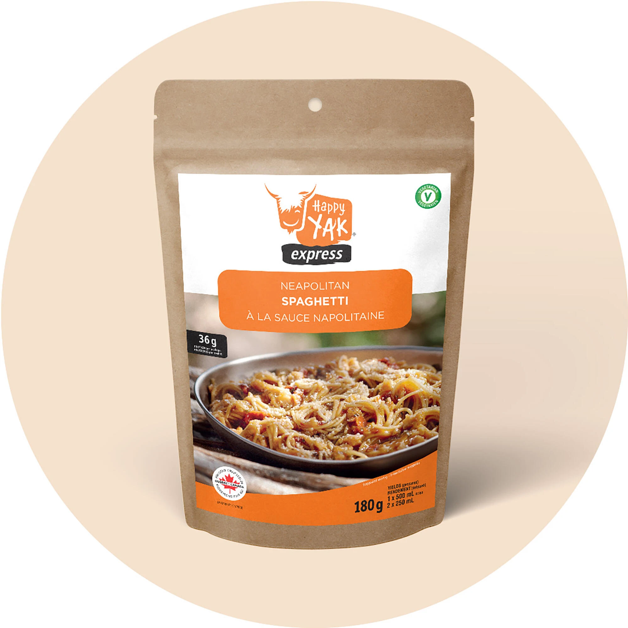 Happy Yak Vegetarian Spaghetti