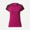 Forclaz Women’s Hiking Merino Wool T-Shirt - MT 500 Purple
